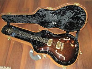 PRS Private Stock #1827 Hollowbody II Stunning Marbled Maple One Piece Top &Back