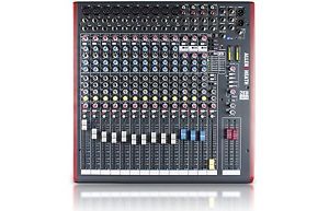 Allen & Heath ZED 16 FX Mixer 10 Mic/Line, 3 Stereo, USB ZED16FX and Sonar X1L.E
