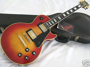 VINTAGE 1971 GIBSON USA LES PAUL CUSTOM CHERRY BURST - PRISTINE CONDITION !!!