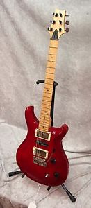 PRS Paul Reed Smith Swamp Ash Special electric guitar in transparent red w/ case