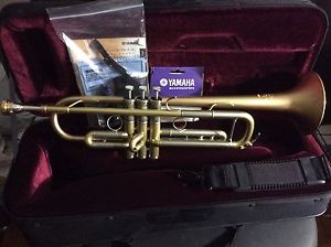 AWESOME GIFT SPRING DEAL ! NEW YAMAHA XENO MATTE SHOT BLAST YTR 8335 RGM TRUMPET