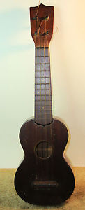 1940's C.F. Martin Style 1 Faux Celluloid  Binding, Bar Fretts Mahogany Ukelele