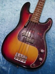 Fender 1974 Precision Bass -Sunburst-/Vintage Electric Bass Guitar Free Shipping
