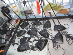 LOT OF 11  SHURE MICROFLEX MX418D/S Condenser Desktop Microphone