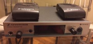 Sennheiser IEM G3 system EW 300 with two body packs