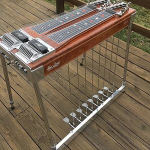 Sho Bud 8X4 Pedal Steel Guitar & Hard Case!