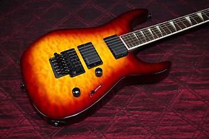 Jackson Soloist SLXQ Burnt Cherry Sunburst Electric Guitar