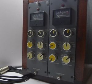 Calrec CL1204 Compressor Pair AM6/17A (BBC Circuit) with PS & Case *RARE*