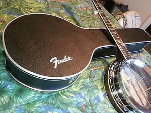 Vintage 70s, Leo Fender 5 String Banjo w/ Eagle America Flag 1 of a kind