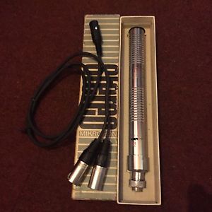 B&O Vintage Bang & Olufsen BM5 Ribbon Microphone Stereo. Mint Original Box
