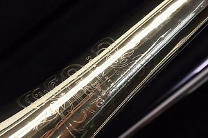 Bach OMEGA Stradivarius  Bb Trombone F Trigger & Original Hard Case Nice Cond