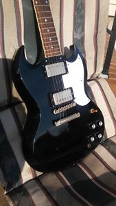 Greco SG Black Mint Collection w/ Gibson strings