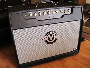 THE VALVE Amplifier 2 x 12 Handmade Tube Amp Combo Blk/Blk/Silver