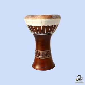 Professional Clay Ceramic Medium Bass Darbuka Drum By Emin Percussion Doumbek