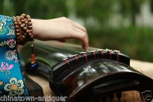 48" Professional Guqin Chinese 7-stringed zither instrument Zong-ni Style #4039