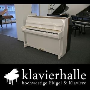 Schönes Schimmel Klavier, 110cm, weiss poliert, optisch neu ★ vom Fachhändler