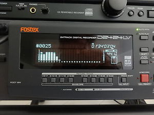 Fostex d2424lv mint condition / home use only