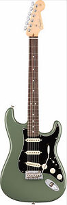 Fender American Professional Stratocaster Rosewood in Antique Olive