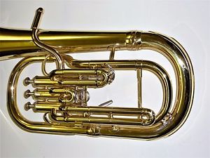 Used Professional Yamaha YAH-601T Tenor Horn with 1st valve slide trigger