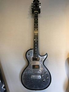 Used! GRECO ZEMAITIS GZ-3500MF Metal Front Tribal Tatoo 24f EMG-JH w/Hardcase