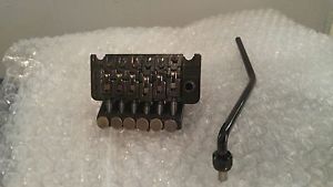 Early 90s GERMAN SCHALLER JACKSON BRANDED FLOYD ROSE TREMOLO BRIDGE BLACK
