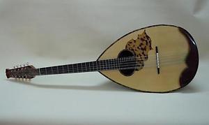 Mandocello Mazzaccara 41 fluted ribs
