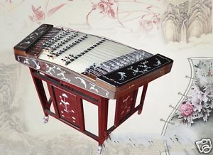 Professional & Beginner AgedChicken Wing Wood 402 Dulcime YangQin + shell #4022