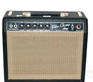 Vintage 1964 Blackface Vibro Champ