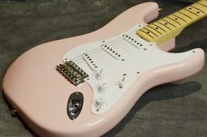 FENDER American Vintage 56 Stratocaster Shell Pink  Used Electric Guitar F/S