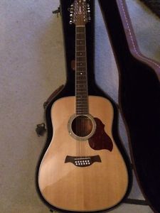 *Price Reduced* Crafter Electro Acoustic 12 String Guitar With Hard Case
