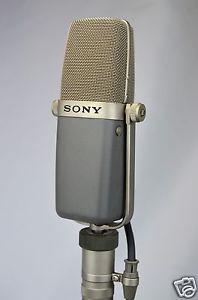 1970'S VINTAGE SONY C-38B  CONDENSER MICROPHONE MIC NO.1