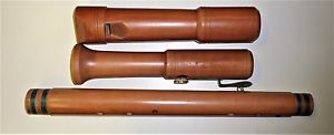 single key Hopf Bass Recorder Made in Germany