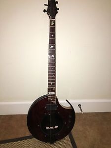 Nechville Electric Banjo Meteor 2 Pickup model w/Galaxy Inlays, Maple Neck, OHSC