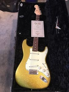 Fender Custom Shop Dick Dale Signature Stratocaster Chartreuse Sparkle 2006