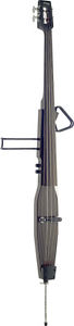 Stagg EDB-3/4RDL DBR 3/4 deluxe electric double bass with gigbag, dark brown