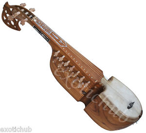 AFGHAN RABAB~REBAB~RUBAB~RUHBAB~TEAK WOOD~HAND MADE~CONCERT QUALITY~GREAT SOUND