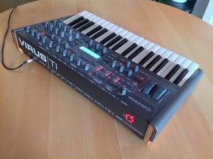 Access Virus Ti2 Polar Black Star Synthesizer TI 2 With HARD CASE