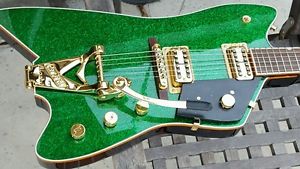Gretsch Professional G6199 Billy Bo Green Sparkle Limited Edition NEW UNPLAYED