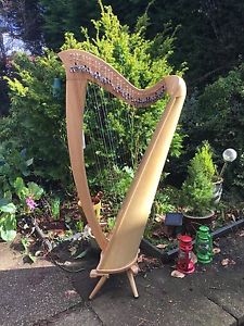 Saffron 34 string Lever harp
