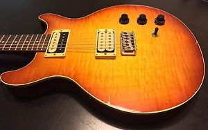 Vintage 1982 USA Hamer Sunburst! W/ Original Dimarzio PAFs! Studio Special