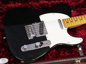 Fender Japan Telecaster Black 1984-1987 Free Flight Tremolo Made In Japan F/S