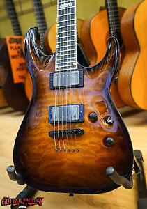 ESP USA Horizon QM Dark Brown Sunburst Electric Guitar NEW