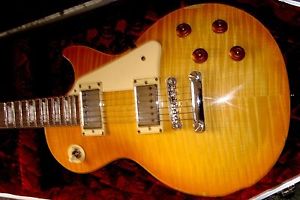 Gibson Epiphone Les Paul Standard Limited Edition Guitar Coffin Case Super Flame