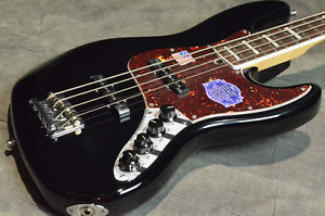 Fender: Electric Bass FSR American Deluxe Jazz Bass RW Black USED