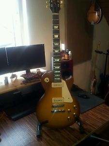 Gibson Les Paul 60s Tribute Satin Honeyburst P90s wie Neu!!