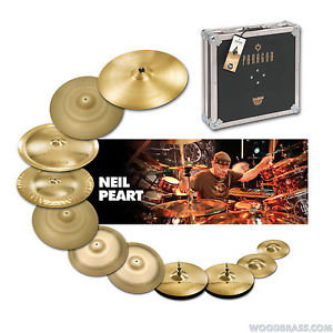 Sabian Paragon Neil Peart Complete Cymbal Set with Flight Case!