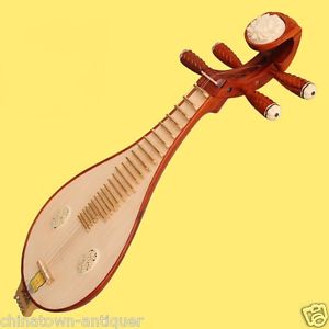 New Chinese Liuqin, Chinese Soprano Pipa Lute Guitar Musical Instrument #0037