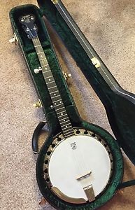 2006 Deering Boston 5 String Banjo W/ Planetary Tuners & Hard Case