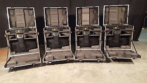 Lot of 4 x High End Technospots with Cases
