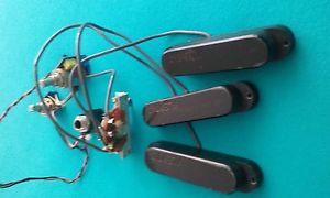 Alembic pick ups / preamp-filter set for Fender stratocaster guitar